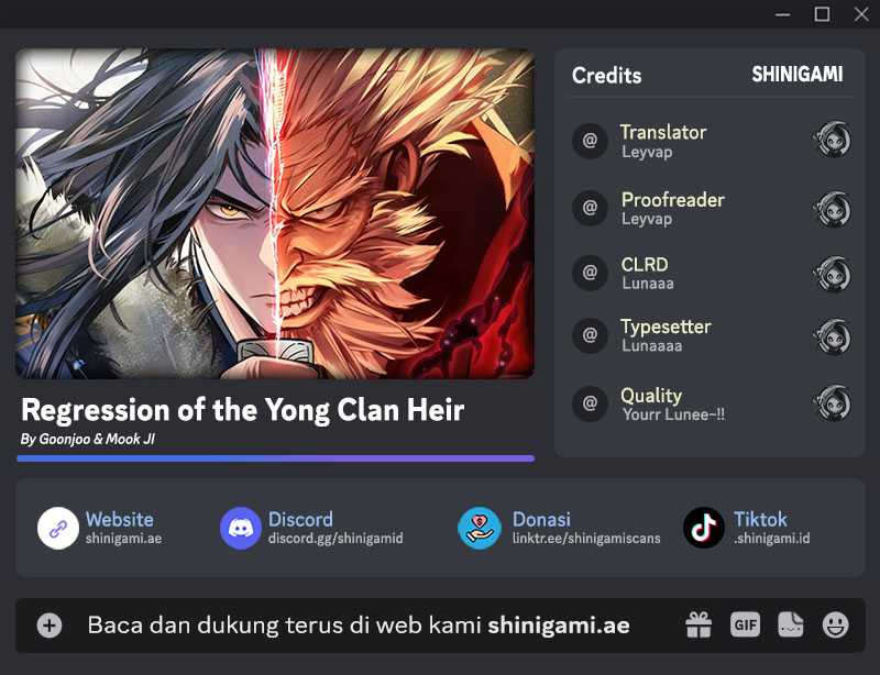 Regression Of The Yong Clan Heir - Chapter 11 1 Regression Of The Yong Clan Heir - Chapter 11 1