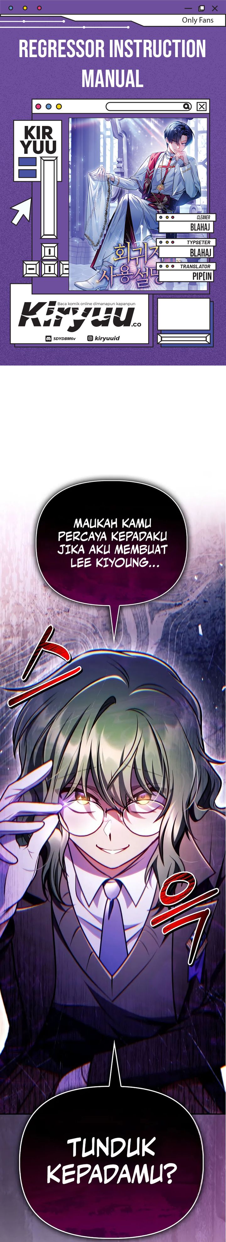 Regressor Instruction Manual - Chapter 144 1