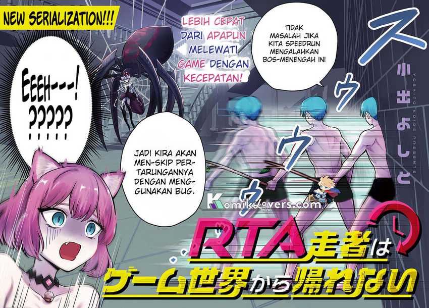 RTA Sousha wa Game Sekai kara Kaerenai - Chapter 01.1 3