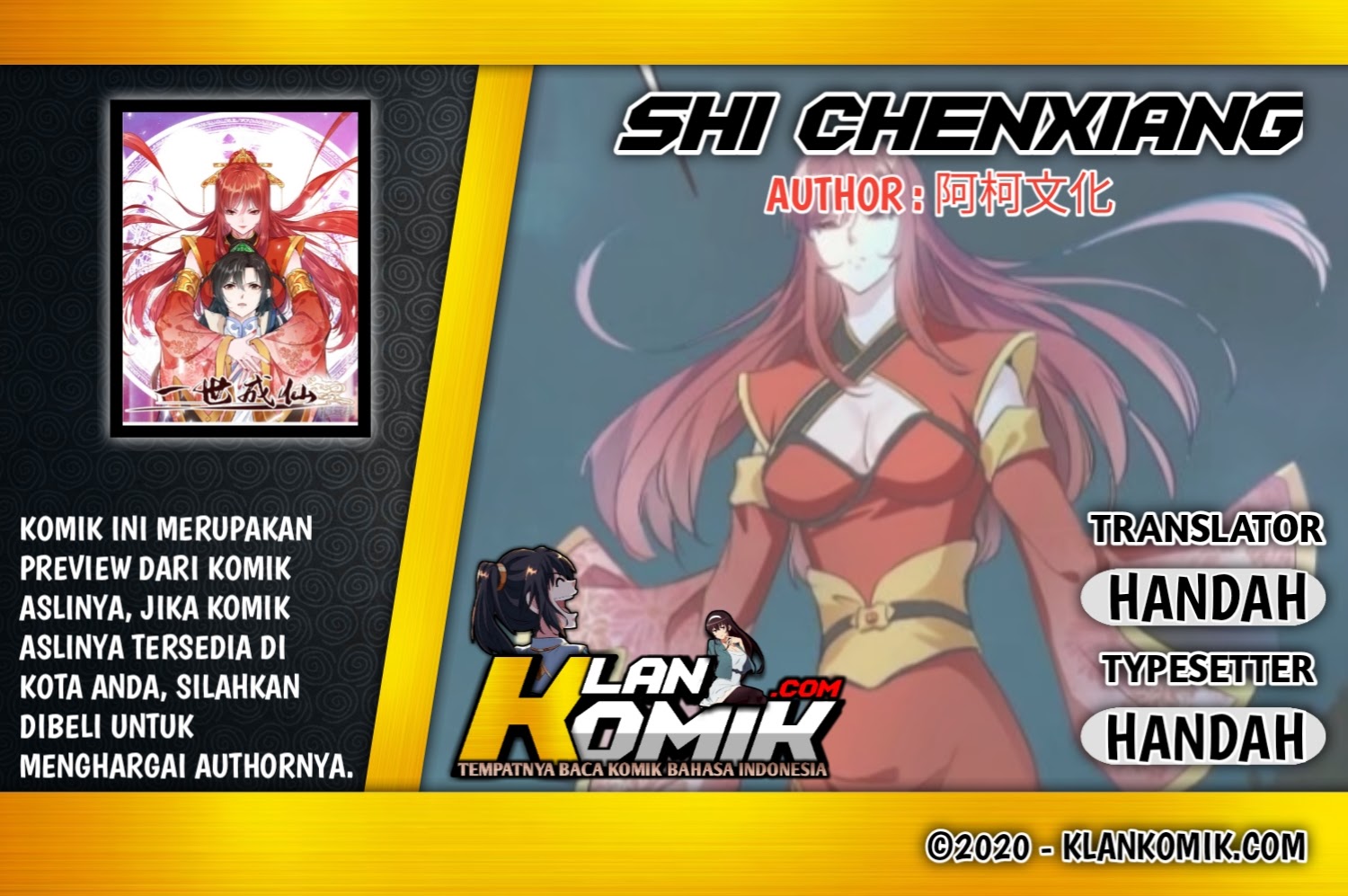 Shi Chenxiang (I Become a Fairy) - Chapter 11 1 Shi Chenxiang (I Become a Fairy) - Chapter 11 1