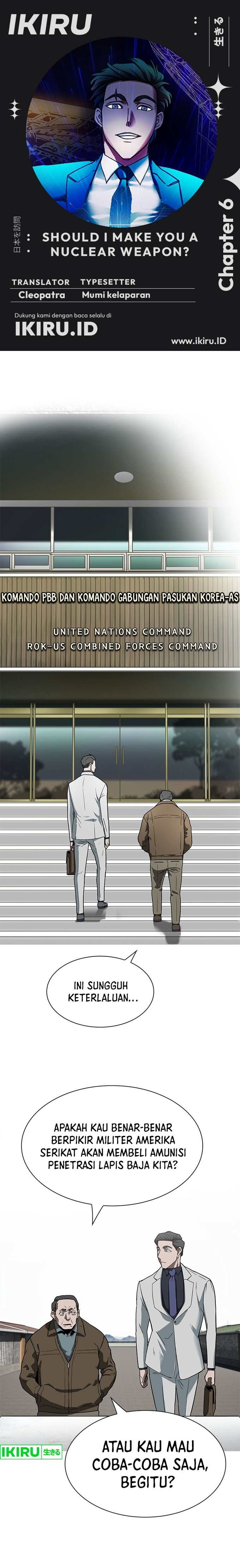 Should I Make You a Nuclear Weapon? - Chapter 06 1 Should I Make You a Nuclear Weapon? - Chapter 06 1