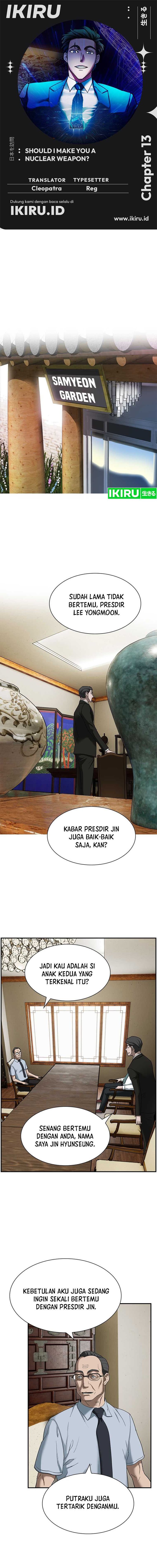 Should I Make You a Nuclear Weapon? - Chapter 13 1
