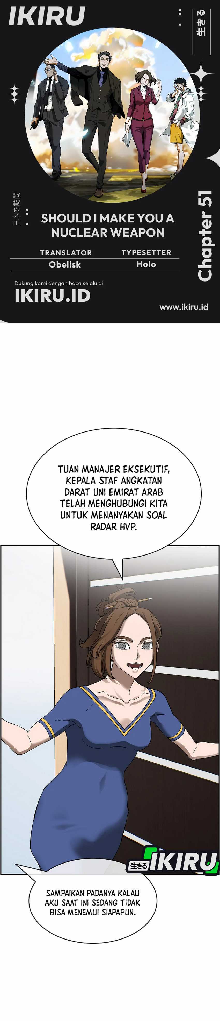 Should I Make You a Nuclear Weapon? - Chapter 51 1