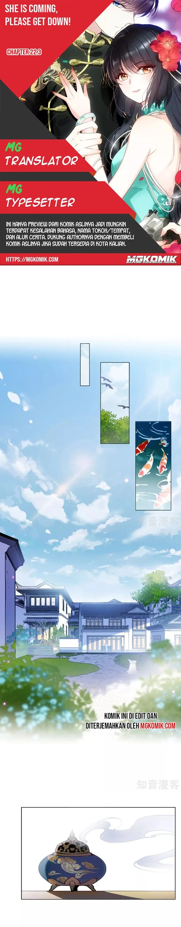 She Is Coming, Please Get Down! - Chapter 22.3 1