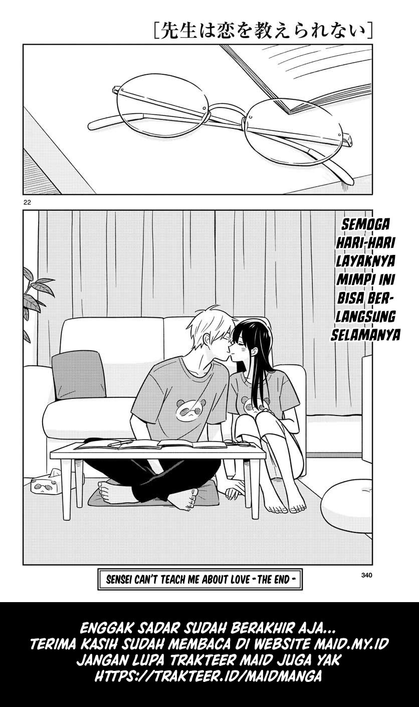 Sensei wa Koi o Oshie Rarenai - Chapter 47 END 24