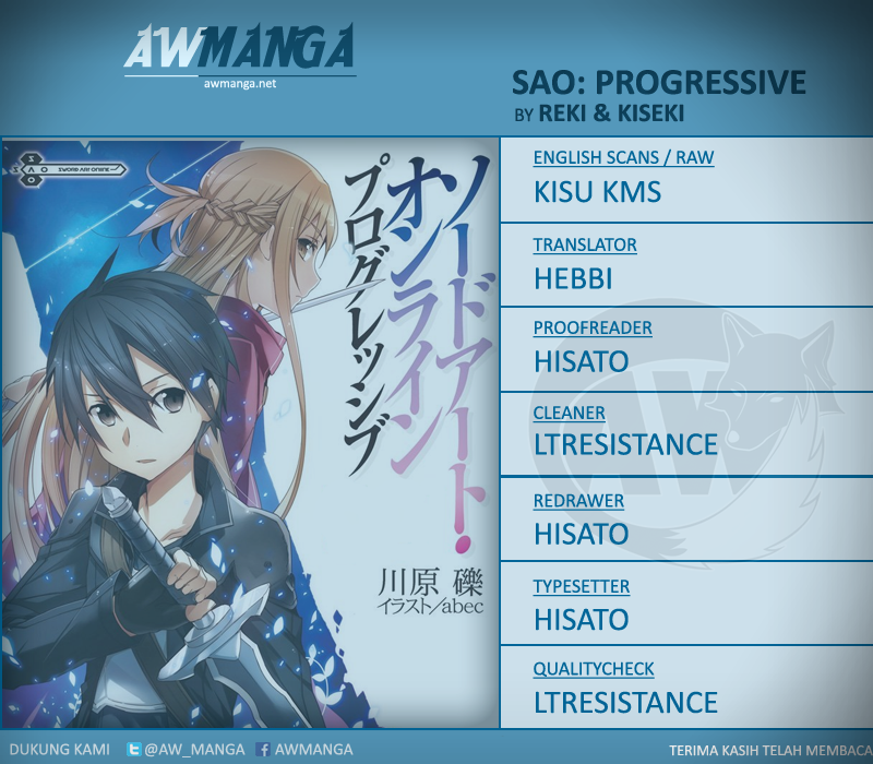 Sword Art Online: Progressive - Chapter 04 1 Sword Art Online: Progressive - Chapter 04 1