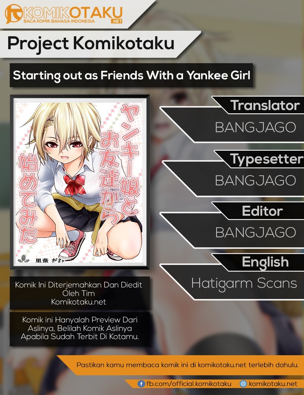 Starting out as Friends With a Yankee Girl - Chapter 03 1 Starting out as Friends With a Yankee Girl - Chapter 03 1