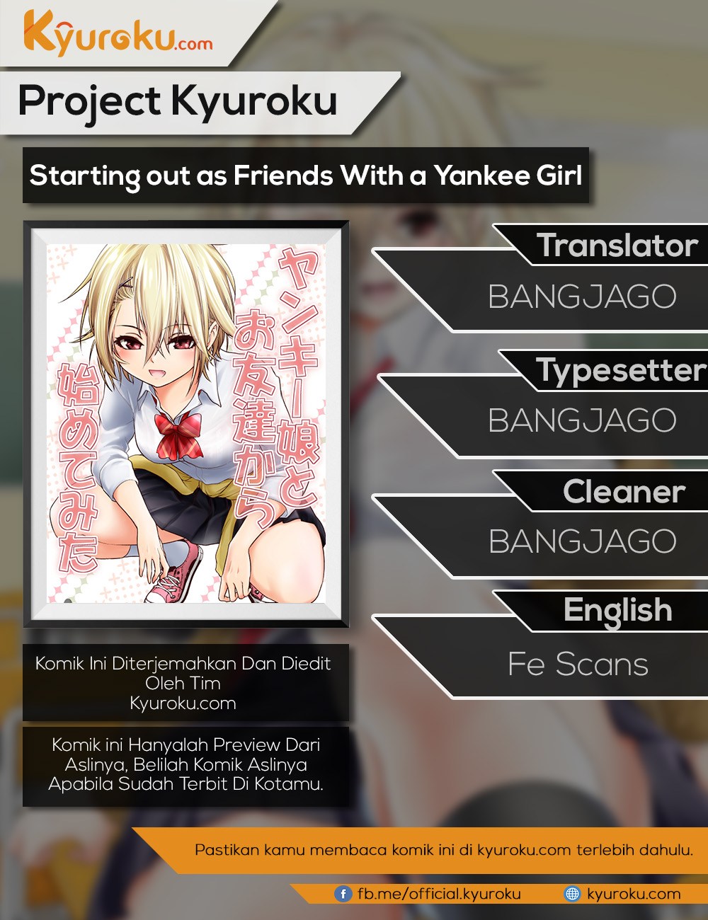 Starting out as Friends With a Yankee Girl - Chapter 07 1 Starting out as Friends With a Yankee Girl - Chapter 07 1