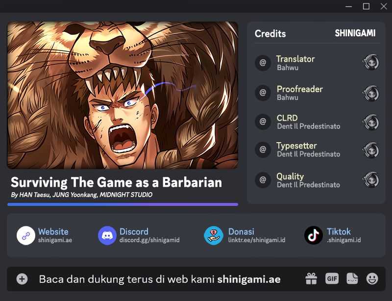 Survive as a Barbarian in the Game - Chapter 80 23 Survive as a Barbarian in the Game - Chapter 80 23