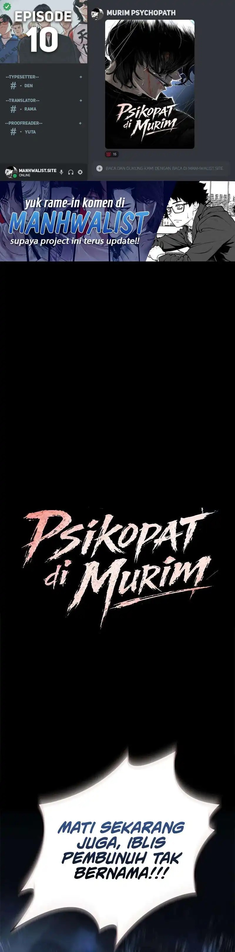 Psychopath in Murim - Chapter 10 1