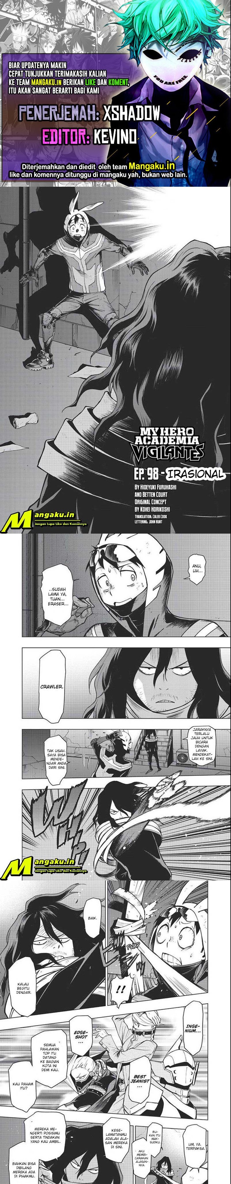 Vigilante: Boku no Hero Academia Illegals - Chapter 98 1 Vigilante: Boku no Hero Academia Illegals - Chapter 98 1