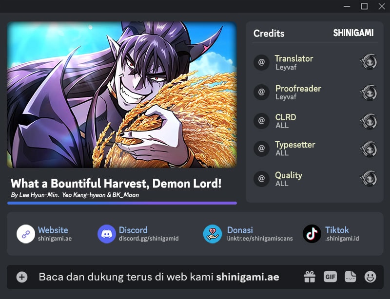 What A Bountiful Harvest, Demon Lord! - Chapter 18 1 What A Bountiful Harvest, Demon Lord! - Chapter 18 1