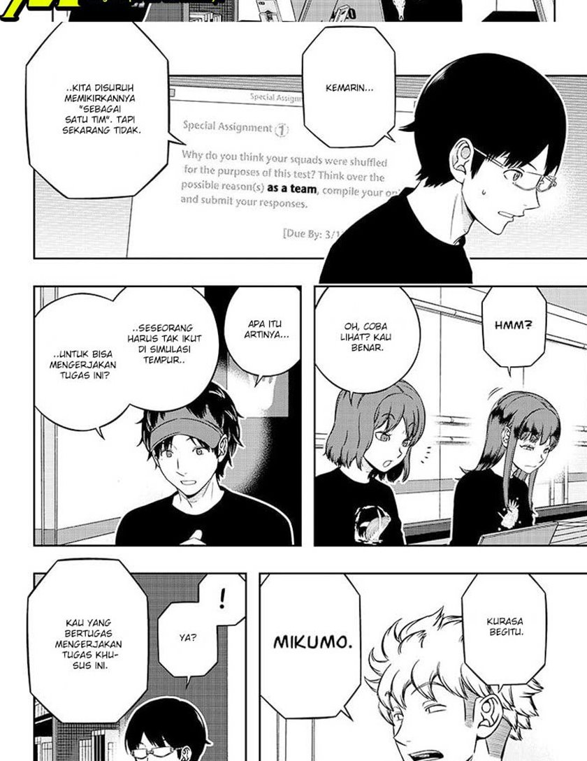 World Trigger - Chapter 218 5 World Trigger - Chapter 218 5