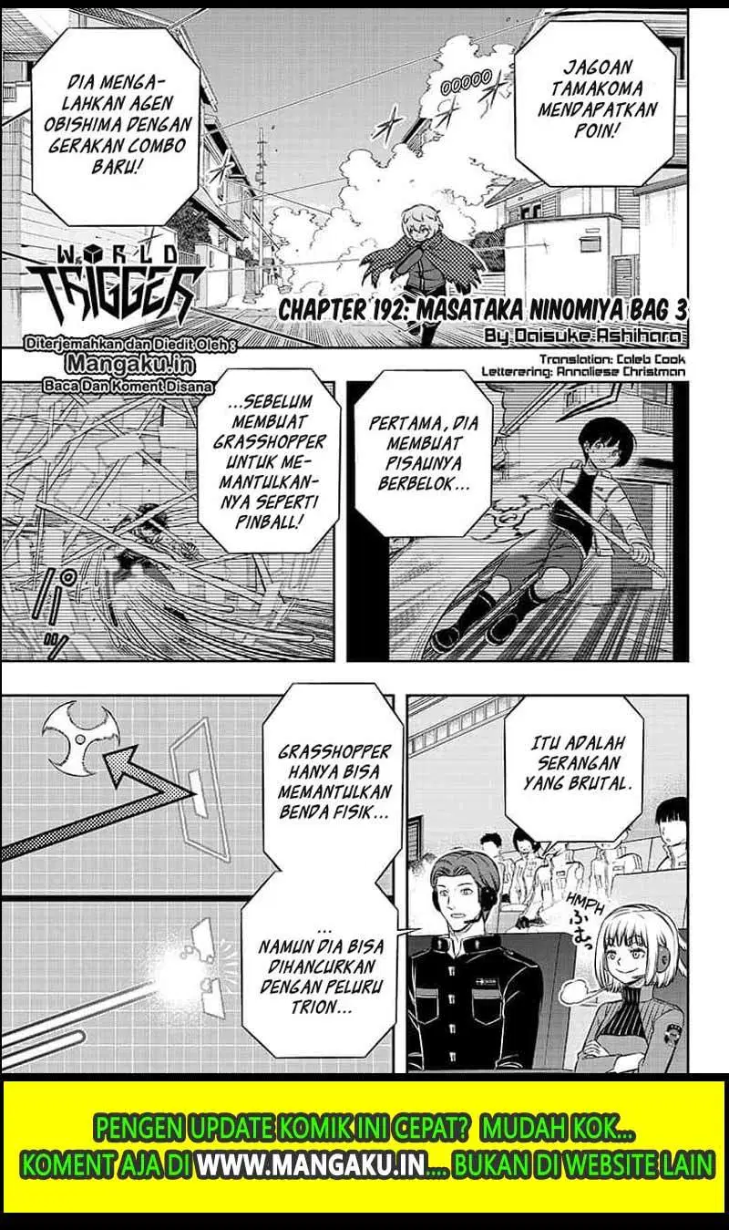 World Trigger - Chapter 192 2 World Trigger - Chapter 192 2