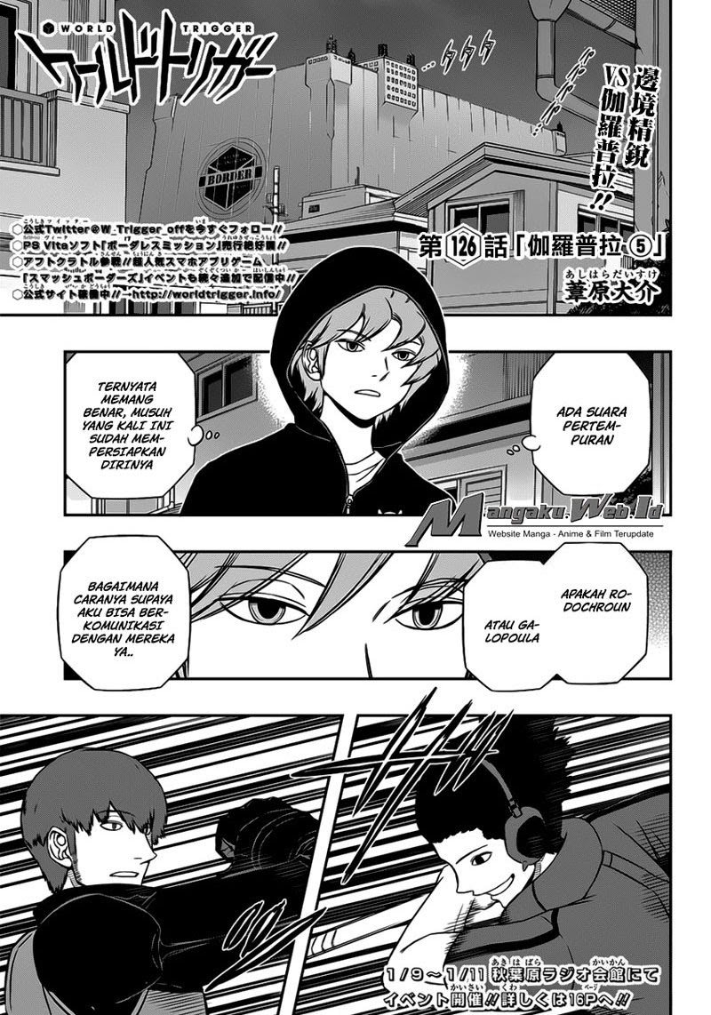 World Trigger - Chapter 126 1 World Trigger - Chapter 126 1