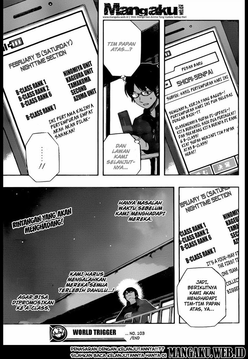 World Trigger - Chapter 103 20 World Trigger - Chapter 103 20
