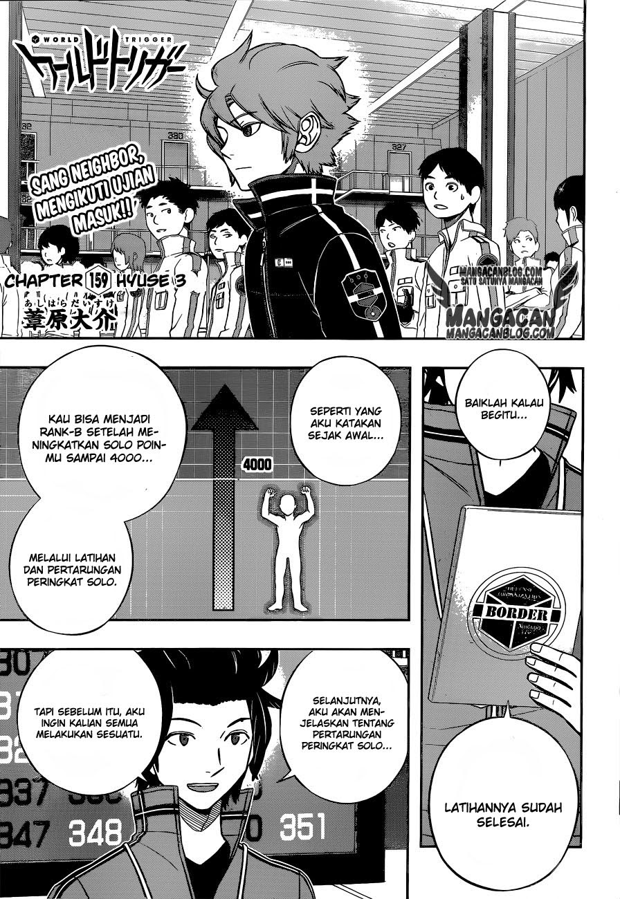 World Trigger - Chapter 159 3 World Trigger - Chapter 159 3