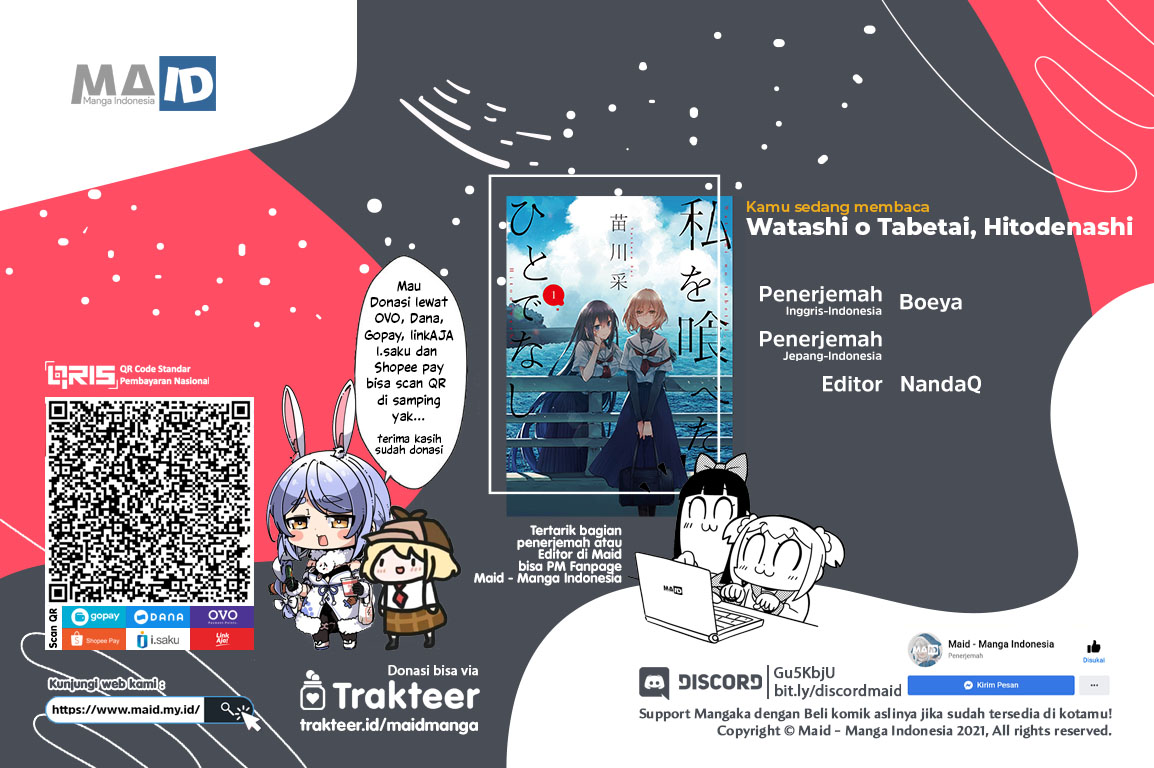 Watashi o Tabetai, Hitodenashi - Chapter 05 1