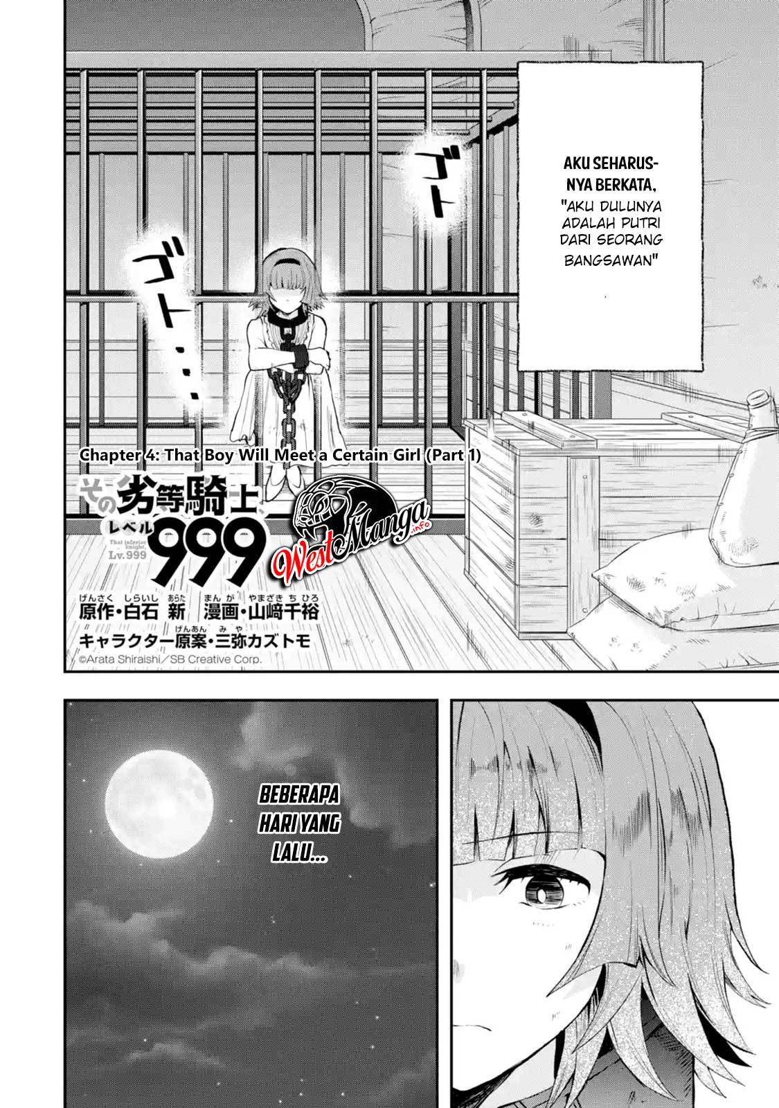 That Inferior Knight Actually Level 999 - Chapter 04.1 4