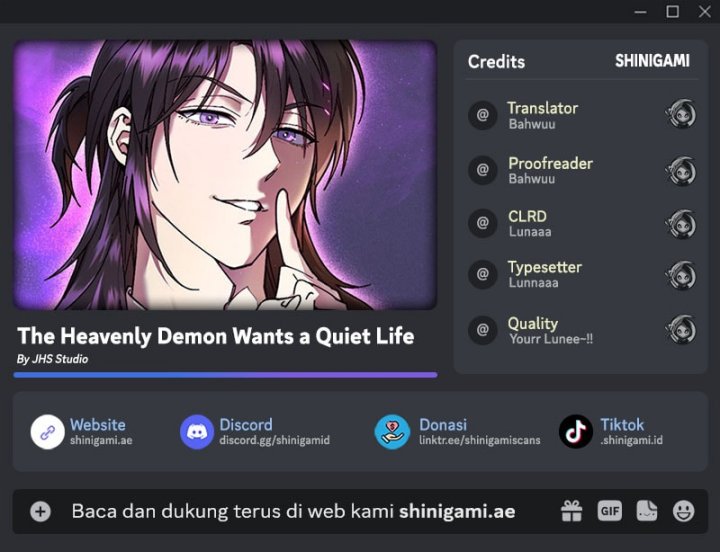 The Heavenly Demon Wants A Quiet Life - Chapter 33 1 The Heavenly Demon Wants A Quiet Life - Chapter 33 1