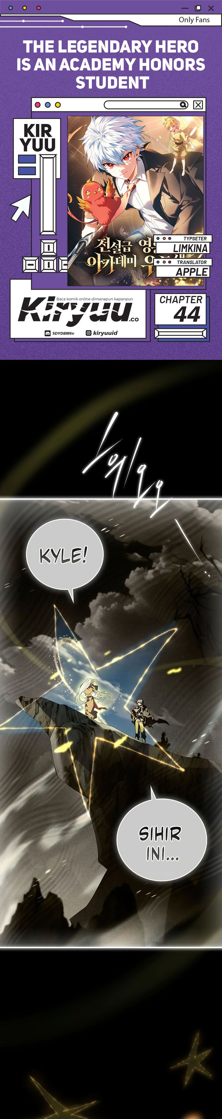 The Legendary Hero Is an Academy Honors Student - Chapter 44 1 The Legendary Hero Is an Academy Honors Student - Chapter 44 1