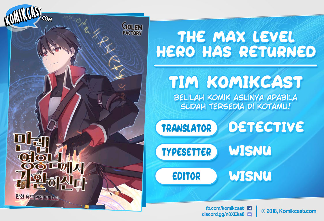 The MAX Leveled Hero Will Return! - Chapter 03 1