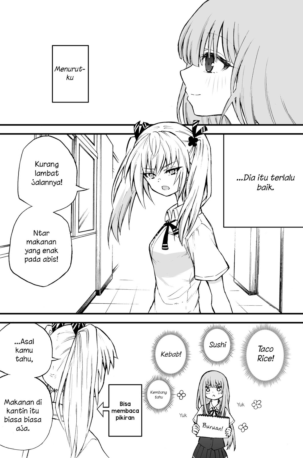 The Mute Girl and Her New Friend (Webcomic) - Chapter 03 2 The Mute Girl and Her New Friend (Webcomic) - Chapter 03 2