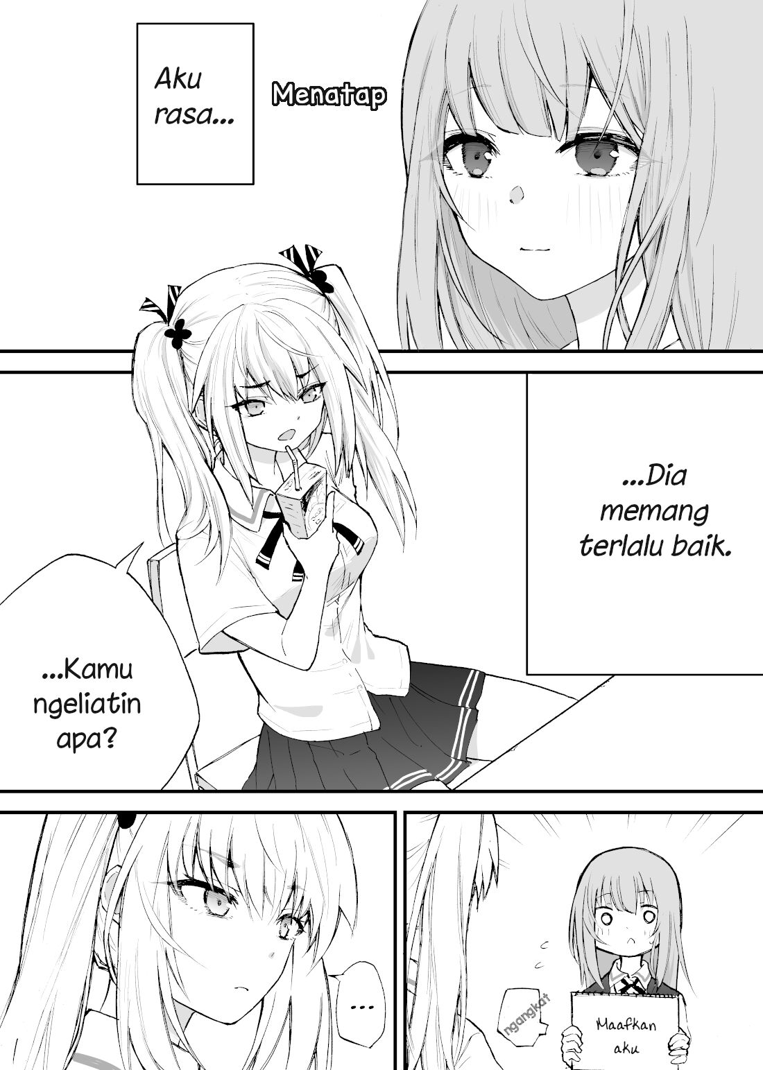 The Mute Girl and Her New Friend (Webcomic) - Chapter 01 1