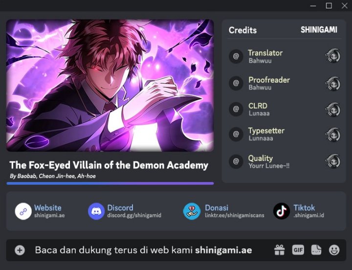 The Fox-Eyed Villain Of The Demon Academy - Chapter 27 1 The Fox-Eyed Villain Of The Demon Academy - Chapter 27 1