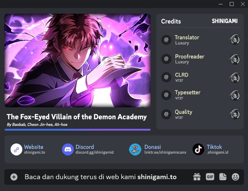 The Fox-Eyed Villain Of The Demon Academy - Chapter 57 1 The Fox-Eyed Villain Of The Demon Academy - Chapter 57 1