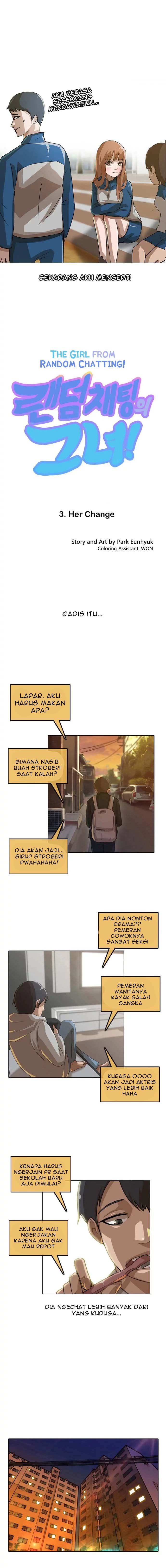 The Girl From Random Chatting! - Chapter 03 1