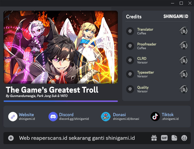 The Game’s Top Troll (The Game’s Greatest Troll) - Chapter 22 1 The Game’s Top Troll (The Game’s Greatest Troll) - Chapter 22 1