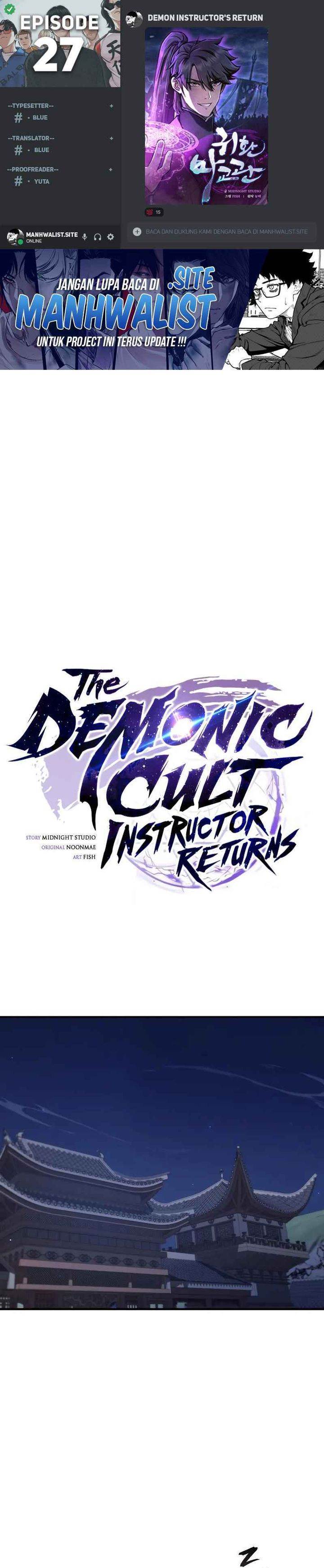 The Demonic Cult Instructor Returns - Chapter 27 1