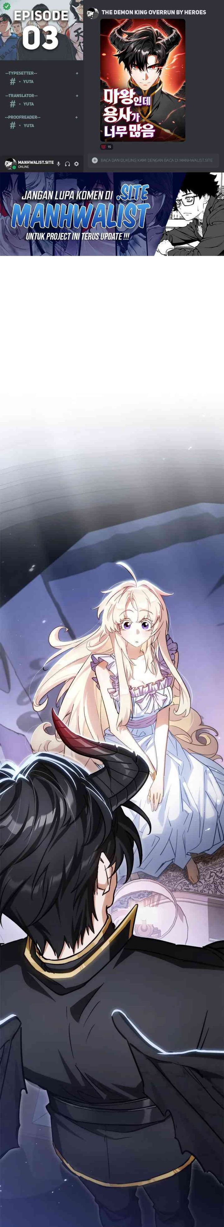 The Demon King Overrun By Heroes - Chapter 03 1