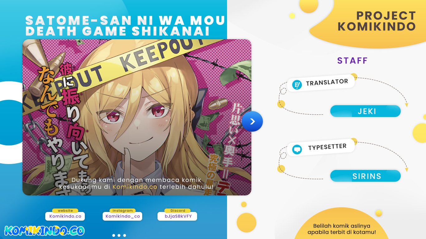 The Death Game Is All That Saotome-san Has Left - Chapter 22 1