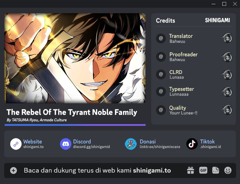 The Rebel Of The Tyrant Noble Family - Chapter 8 1 The Rebel Of The Tyrant Noble Family - Chapter 8 1