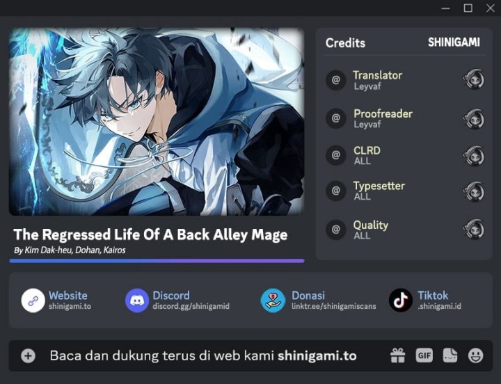 The Regressed Life Of A Back Alley Mage - Chapter 25 1