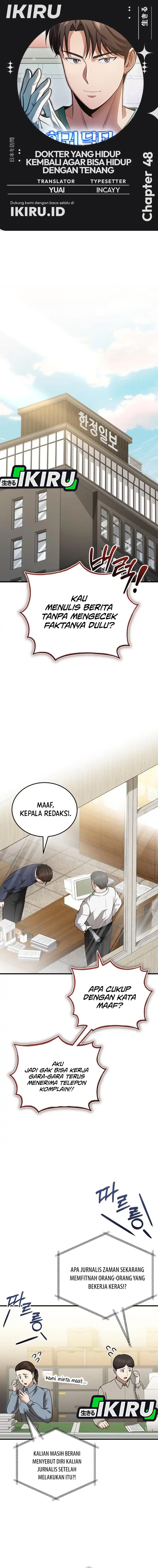 The Regressed Doctor Just Wanted to Live Quietly - Chapter 48 1