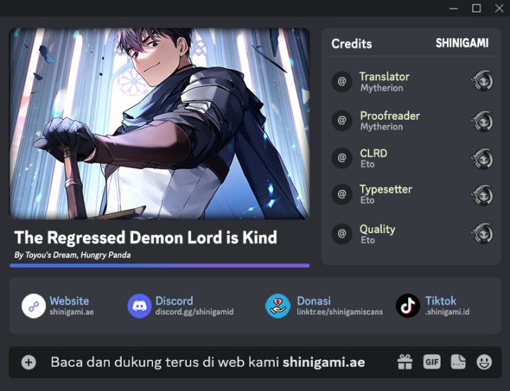 The Regressed Demon Lord Is Kind - Chapter 44 1