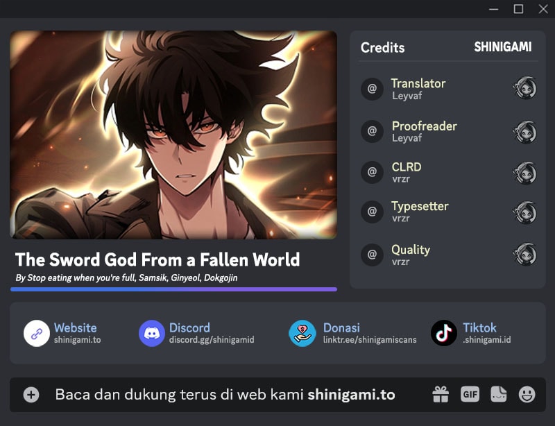 The Sword God From A Fallen World - Chapter 32 1 The Sword God From A Fallen World - Chapter 32 1