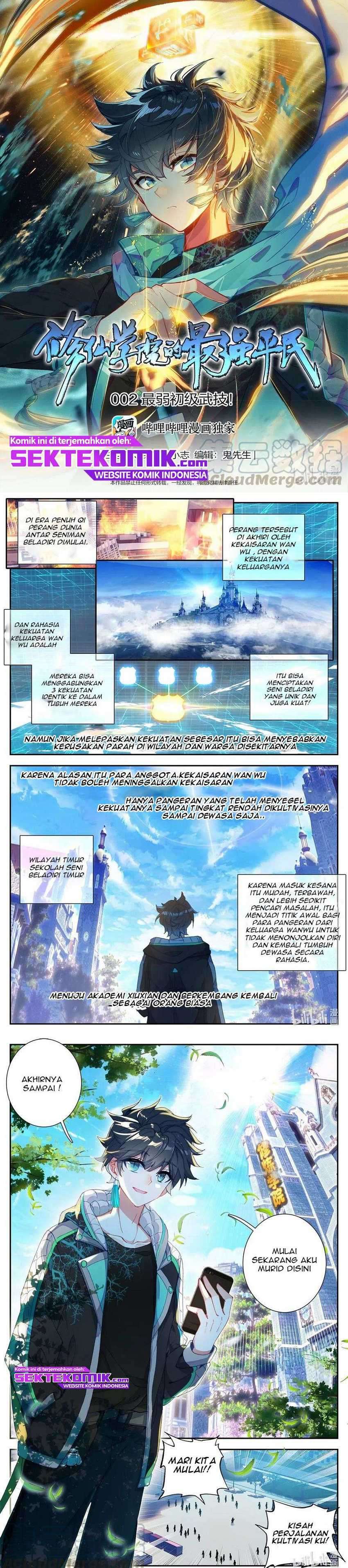 The Strongest Civilian in Xiuxian Academy - Chapter 02 2 The Strongest Civilian in Xiuxian Academy - Chapter 02 2