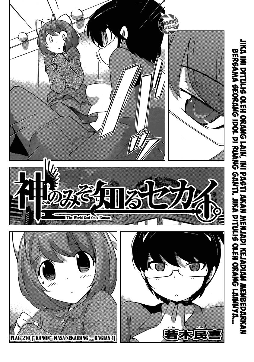 The World God Only Knows - Chapter 210 3 The World God Only Knows - Chapter 210 3