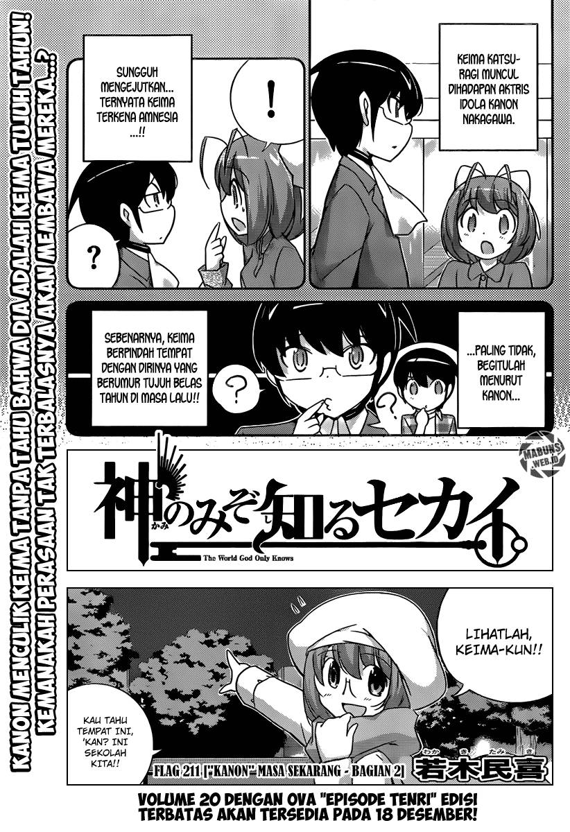 The World God Only Knows - Chapter 211 2 The World God Only Knows - Chapter 211 2