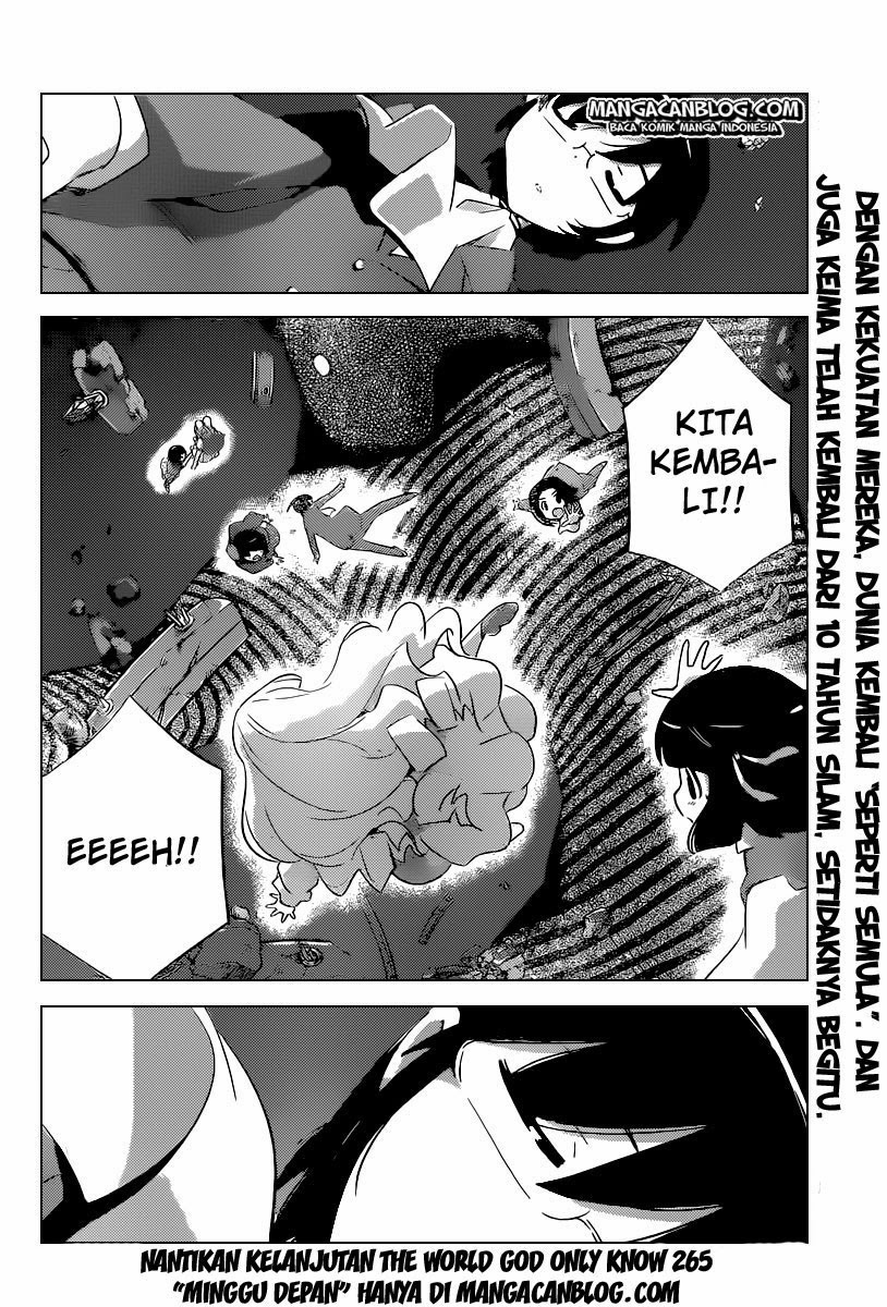 The World God Only Knows - Chapter 264 20 The World God Only Knows - Chapter 264 20
