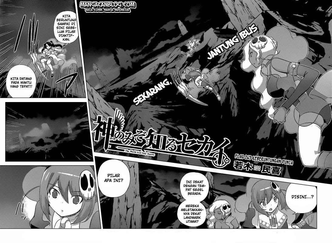 The World God Only Knows - Chapter 265 2 The World God Only Knows - Chapter 265 2