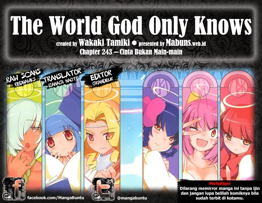 The World God Only Knows - Chapter 243 1 The World God Only Knows - Chapter 243 1