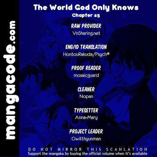 The World God Only Knows - Chapter 25 1