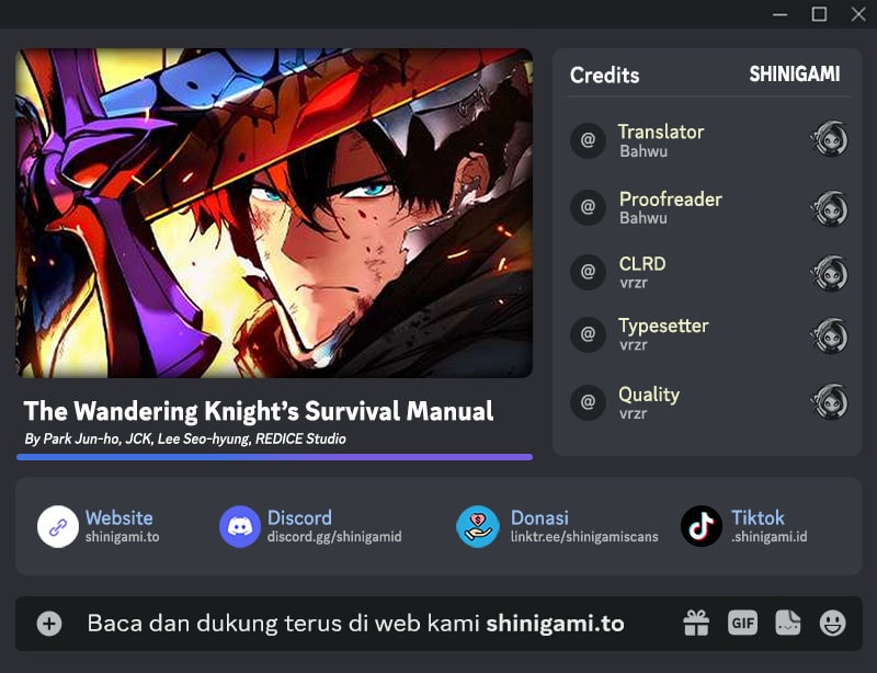 The Wandering Knight’s Survival Manual - Chapter 22 1 The Wandering Knight’s Survival Manual - Chapter 22 1