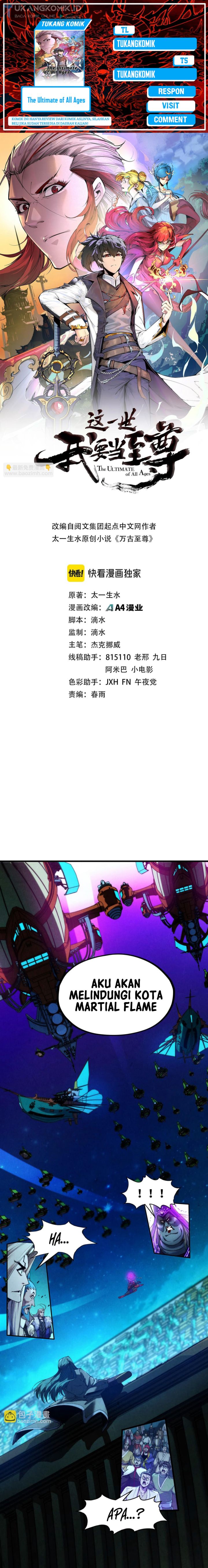 The Ultimate of All Ages (The Ancient Sovereign of Eternity) - Chapter 286 1