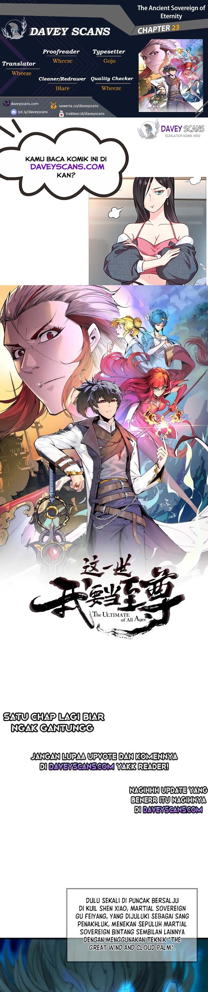 The Ultimate of All Ages (The Ancient Sovereign of Eternity) - Chapter 23 1
